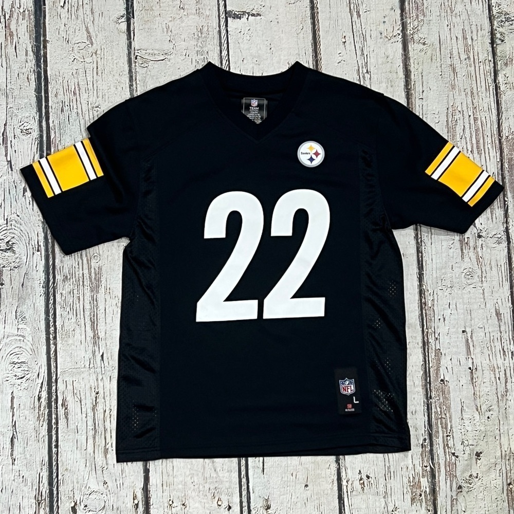 Najee Harris Pittsburgh Steelers NFL Football Sports Boys Kids Youth Jersey